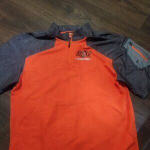 Holloway  Windbreaker Mens Large Oklahoma State Cowboys 1/4 Zip